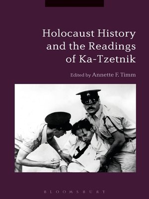 cover image of Holocaust History and the Readings of Ka-Tzetnik